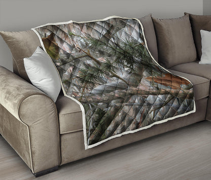 Jungle Hunting Camouflage Print Quilt