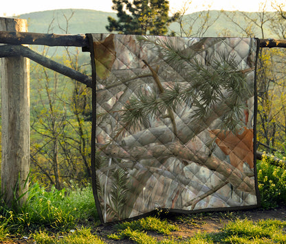 Jungle Hunting Camouflage Print Quilt