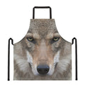 Jungle Wolf Print Apron