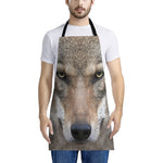 Jungle Wolf Print Apron