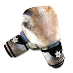 Jungle Wolf Print Boxing Gloves