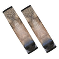 Jungle Wolf Print Car Seat Belt Covers