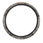 Jungle Wolf Print Car Steering Wheel Cover
