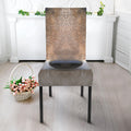 Jungle Wolf Print Dining Chair Slipcover