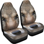 Jungle Wolf Print Universal Fit Car Seat Covers
