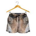 Jungle Wolf Print Women's Shorts