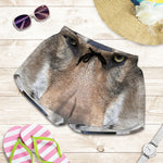 Jungle Wolf Print Women's Shorts