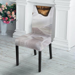 Karate Cat Print Dining Chair Slipcover