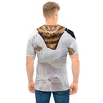Karate Cat Print Men's T-Shirt