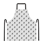 Karate Fighter Pattern Print Apron