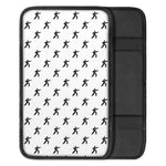 Karate Fighter Pattern Print Car Center Console Cover