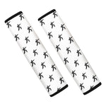 Karate Fighter Pattern Print Car Seat Belt Covers