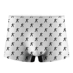 Karate Fighter Pattern Print Men's Boxer Briefs
