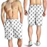 Karate Fighter Pattern Print Men's Shorts