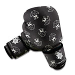 Karate Gi Pattern Print Boxing Gloves