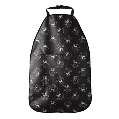 Karate Gi Pattern Print Car Seat Organizers