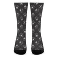 Karate Gi Pattern Print Crew Socks