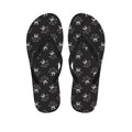 Karate Gi Pattern Print Flip Flops