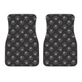 Karate Gi Pattern Print Front Car Floor Mats