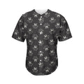 Karate Gi Pattern Print Men's Baseball Jersey
