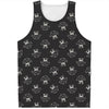 Karate Gi Pattern Print Men's Tank Top