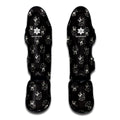 Karate Gi Pattern Print Muay Thai Shin Guards