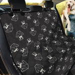 Karate Gi Pattern Print Pet Car Back Seat Cover