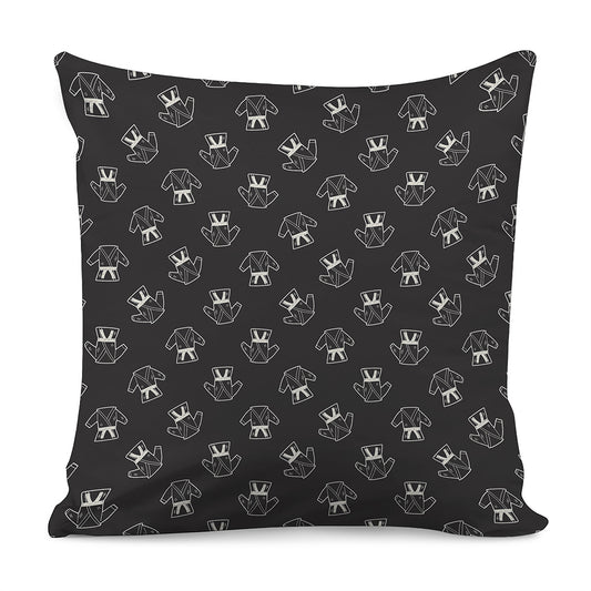 Karate Gi Pattern Print Pillow Cover