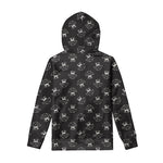 Karate Gi Pattern Print Pullover Hoodie