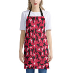 Karate Pattern Print Apron