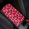 Karate Pattern Print Car Center Console Cover