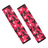 Karate Pattern Print Car Seat Belt Covers