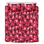 Karate Pattern Print Duvet Cover Bedding Set
