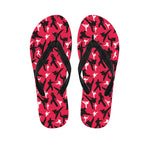 Karate Pattern Print Flip Flops