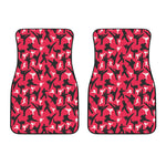 Karate Pattern Print Front Car Floor Mats