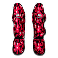 Karate Pattern Print Muay Thai Shin Guards