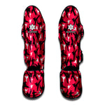 Karate Pattern Print Muay Thai Shin Guard