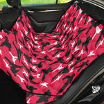 Karate Pattern Print Pet Car Back Seat Cover