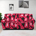Karate Pattern Print Sofa Cover