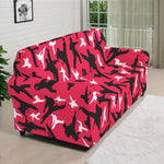 Karate Pattern Print Sofa Cover