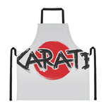 Karate Text Print Apron