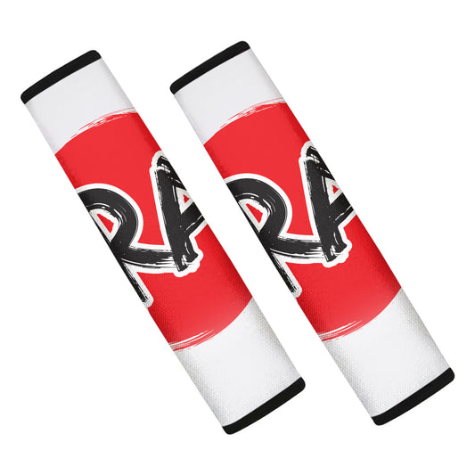 Karate Text Print Car Seat Belt Covers