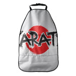 Karate Text Print Car Seat Organizers