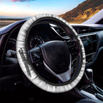 Karate Text Print Car Steering Wheel Cover