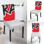 Karate Text Print Dining Chair Slipcover