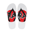Karate Text Print Flip Flops
