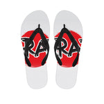 Karate Text Print Flip Flops
