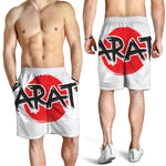 Karate Text Print Men's Shorts