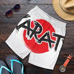 Karate Text Print Men's Shorts