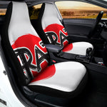 Karate Text Print Universal Fit Car Seat Covers